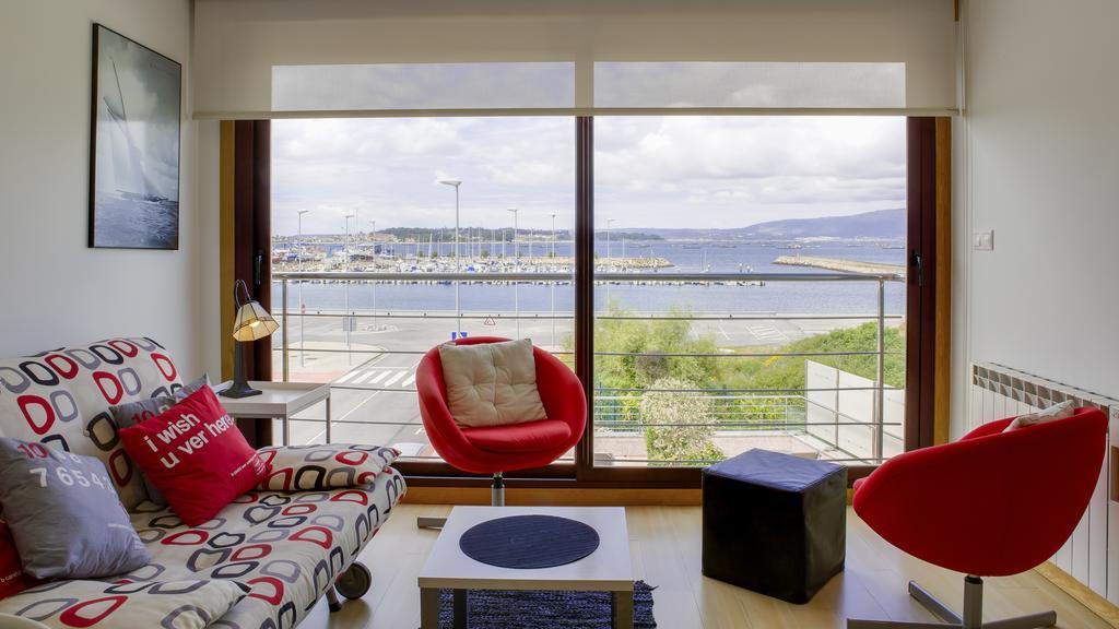Apartamentos Puerto Basella Villanueva De Arosa Buitenkant foto